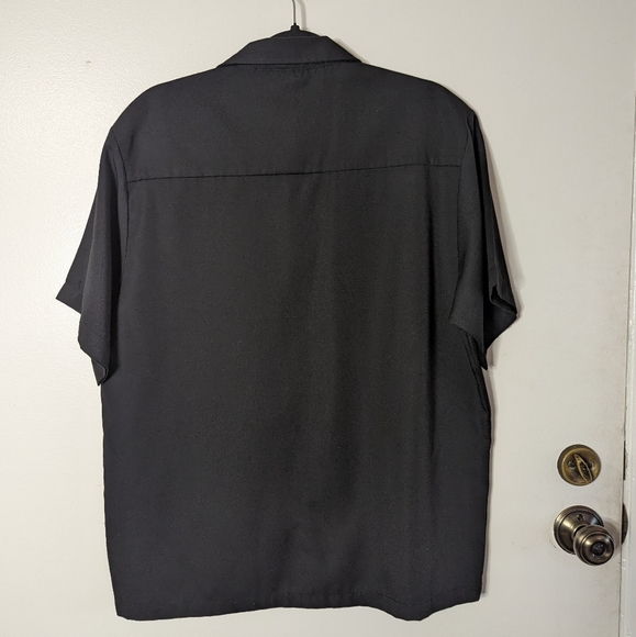 Lucky 13 pinup button down retro sailor Jerry art style missing a button - Picture 9 of 9